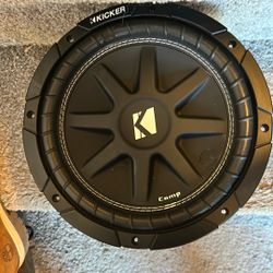Pair Of 10 Inch Sub Kicker Comp