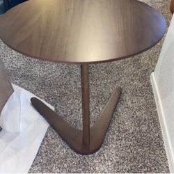 Two Round Side Tables