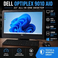 Dell OptiPlex 9010 AIO 23" All-in-One Desktop Microsoft Office 365, Bluetooth, WiFi 📶