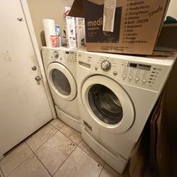 Washer and dryer