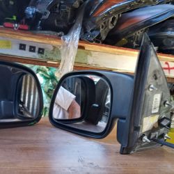 1(contact info removed) Ford F250 350 Super Duty M,irror LH RH Pair 1408262-C OEM Used 