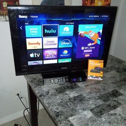 34-in Flat Toshiba Television That Includes Roku Premier