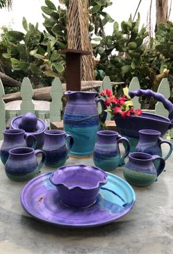 Aria outdoor dining ware set