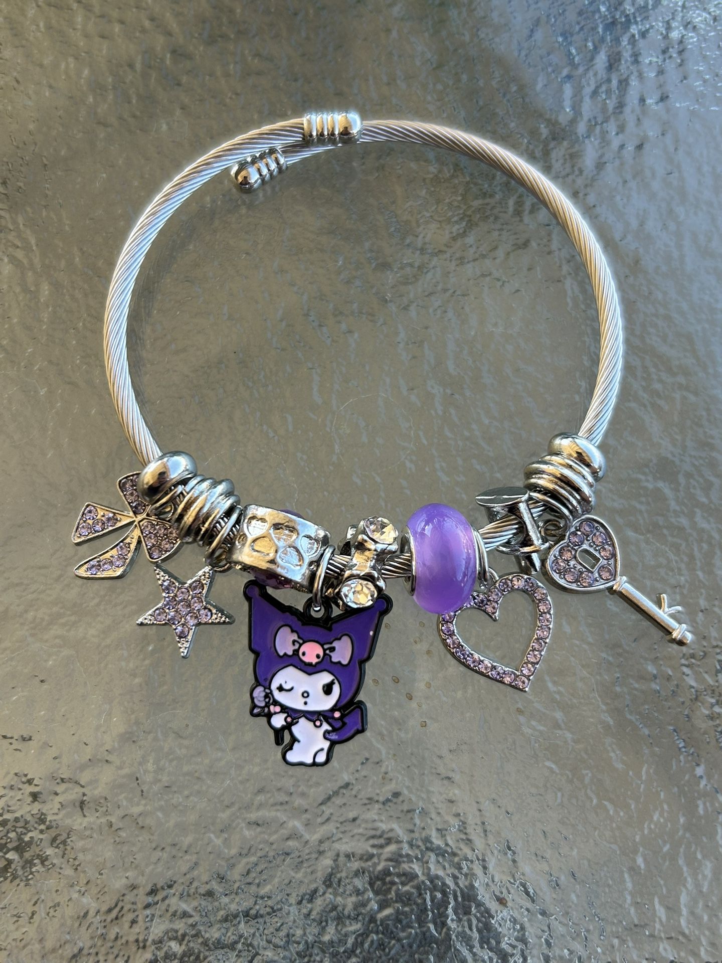 Purple Kuromi Bracelet New