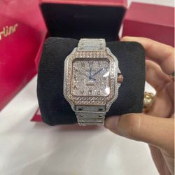 Moissanite Cartier Watch