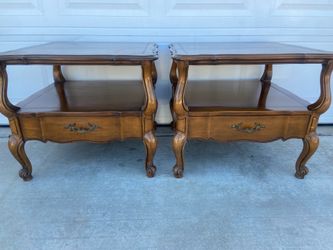 Antique French provincial table