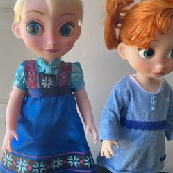 Disney Frozen Anna and Elsa Dolls