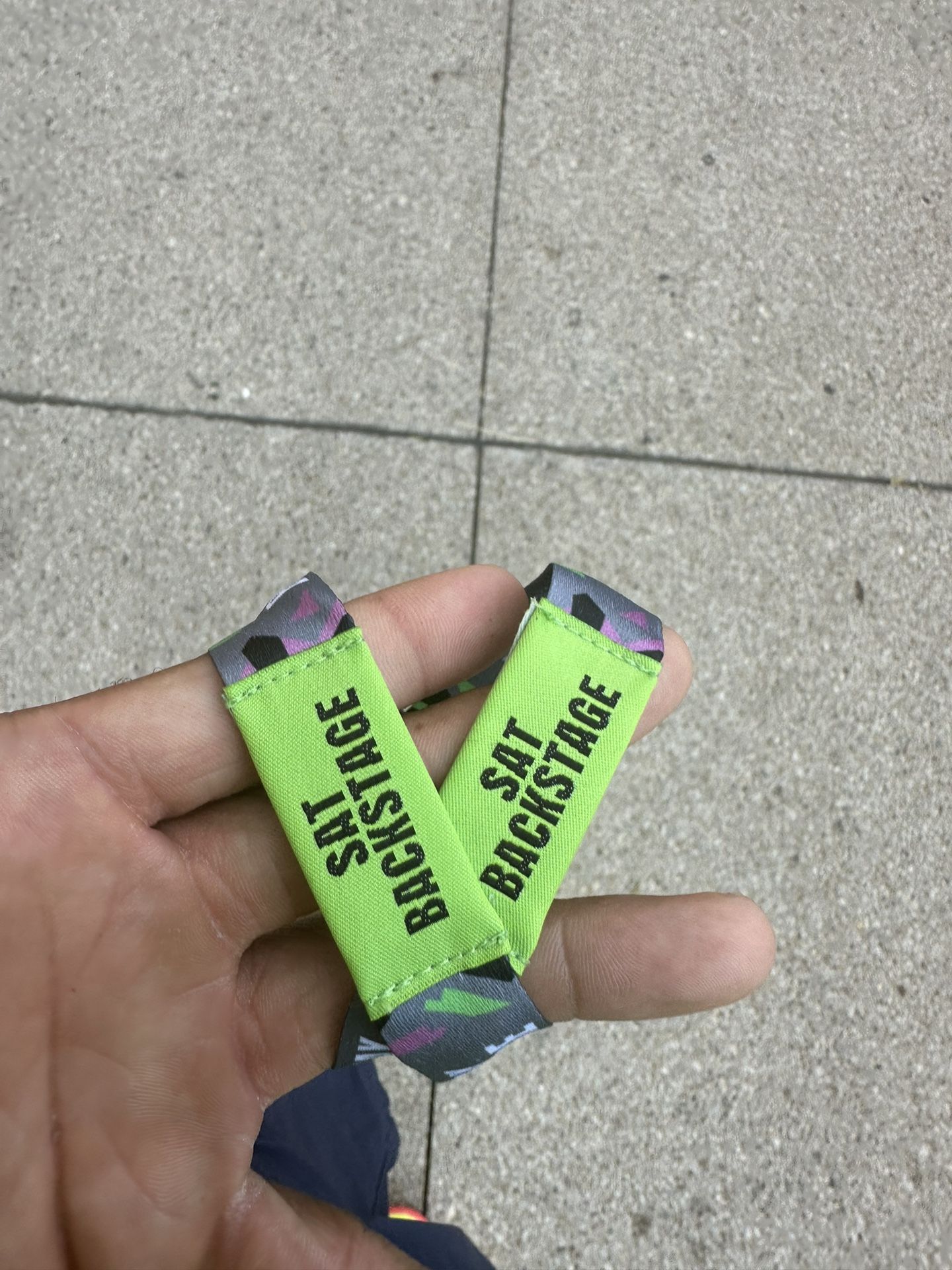 1 Day Saturday Backstage Passes For Sale
