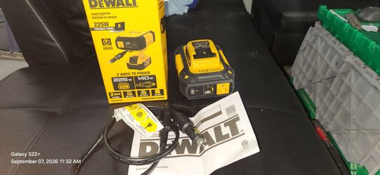 DeWalt inverter like new in the box used once or twice