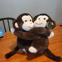 Hugging Monkeys From FAO Schwartz