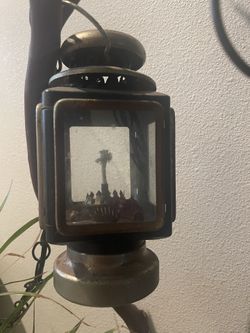 Vintage Oil Lamp 
