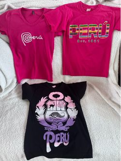Bundle- Set of Three Girls Peru Tops