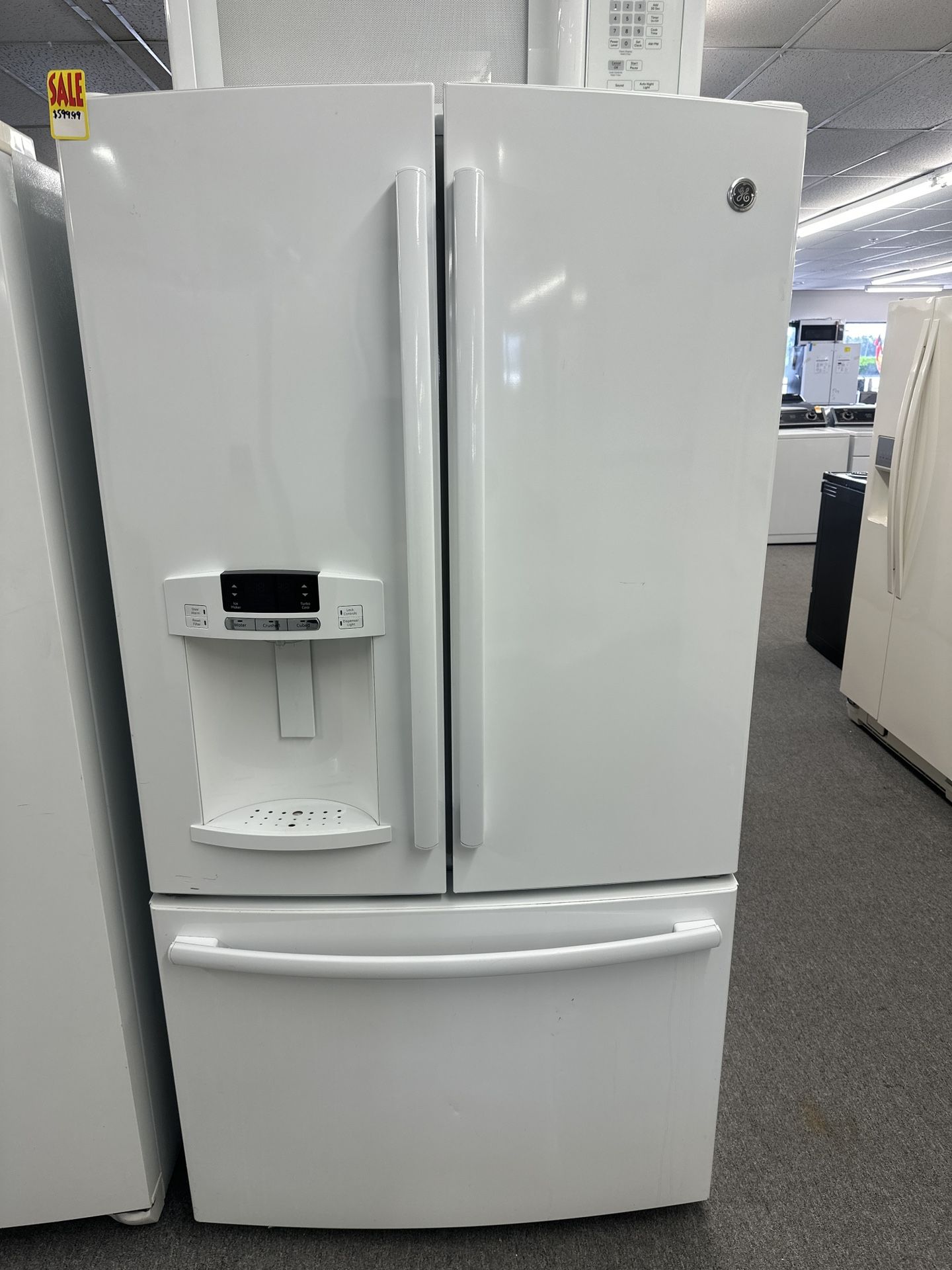 Ge White French Door Refrigerator 6 Months Of Warranty