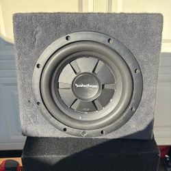 Subwoofer With Amp