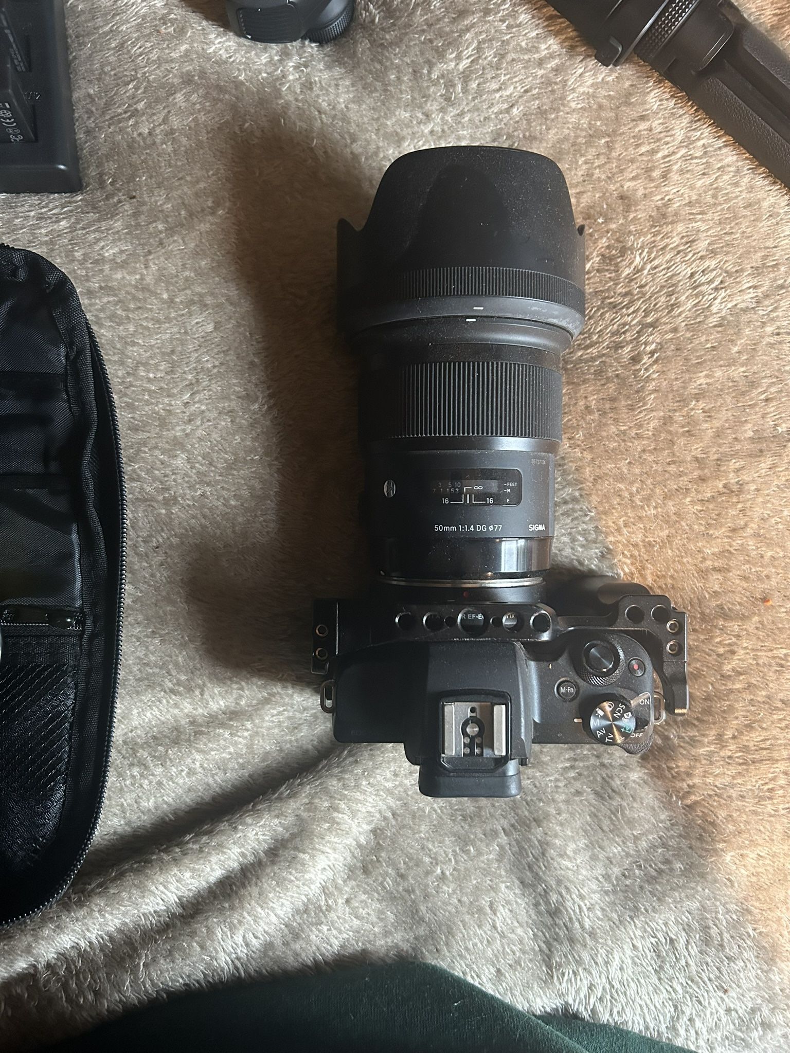 Canon M50 +Sigma pro ART lens + Accessories