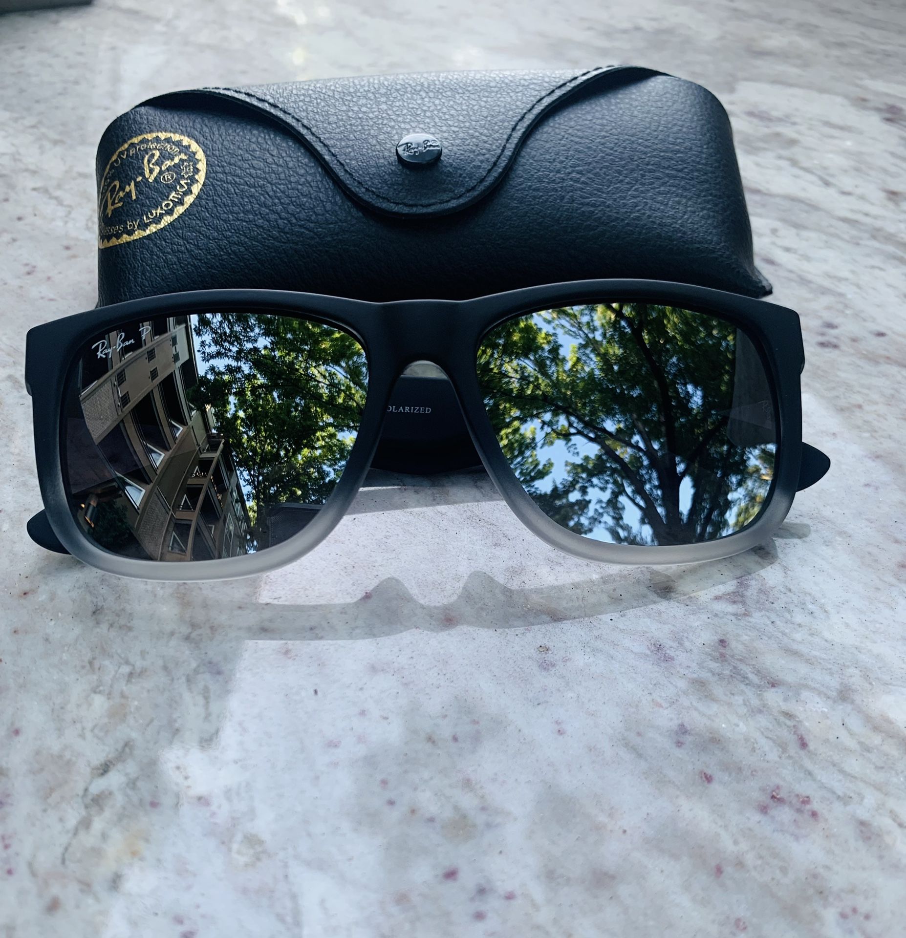 Polarized Ray Ban Justin !!!