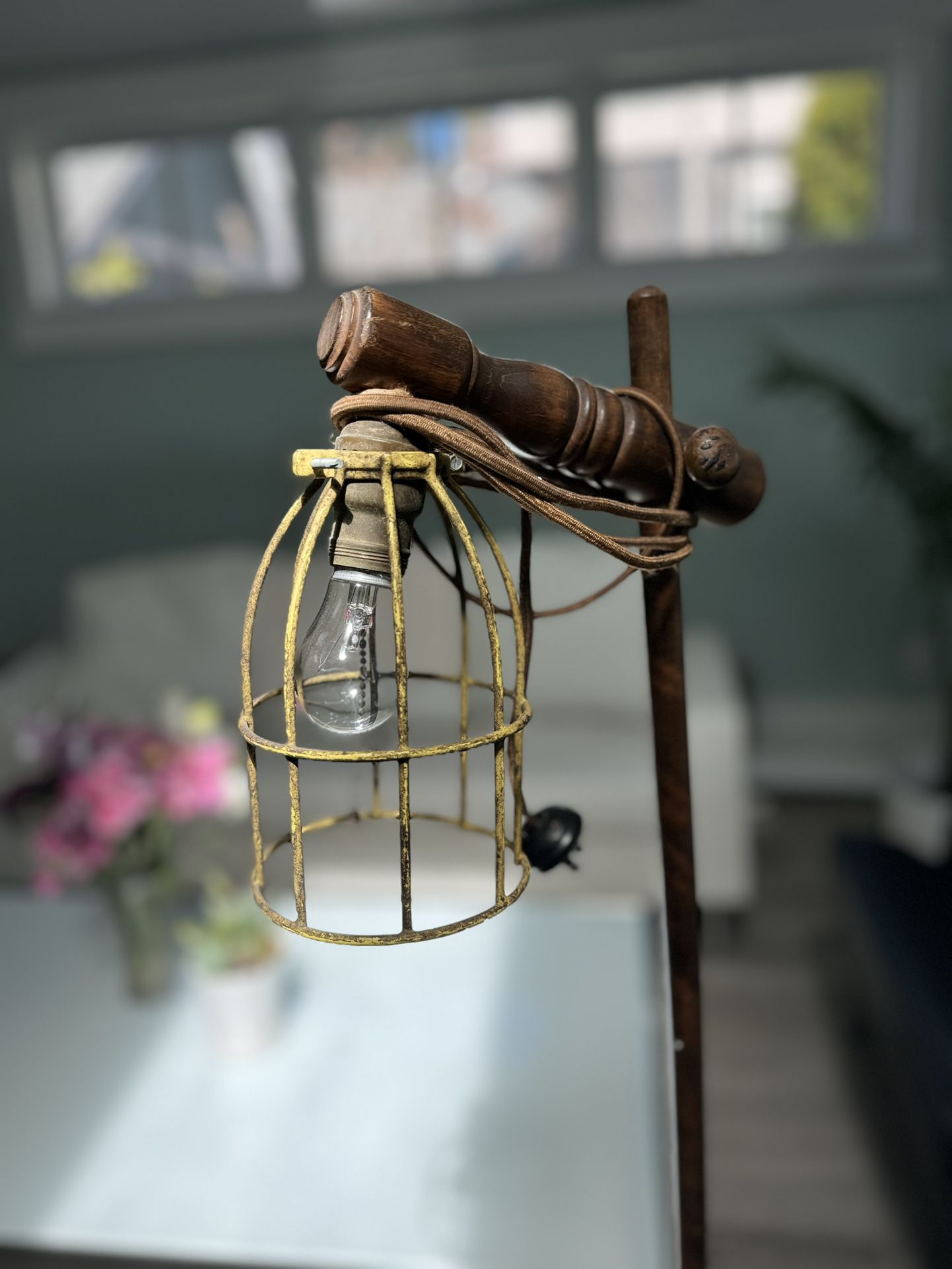 Antique And Unique Floor Lamp 
