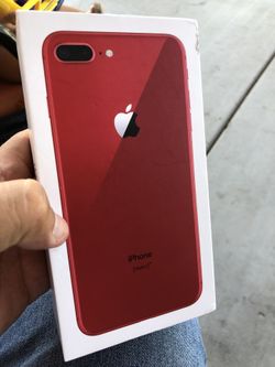 iPhone 8 Plus 64gb AT&T n cricket red