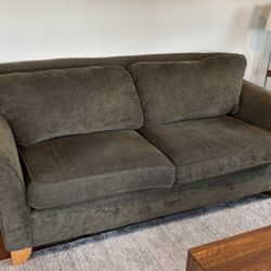 Dark Green Couch