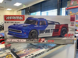 Arrma Infraction 4X4 1/18 223S Street Bash