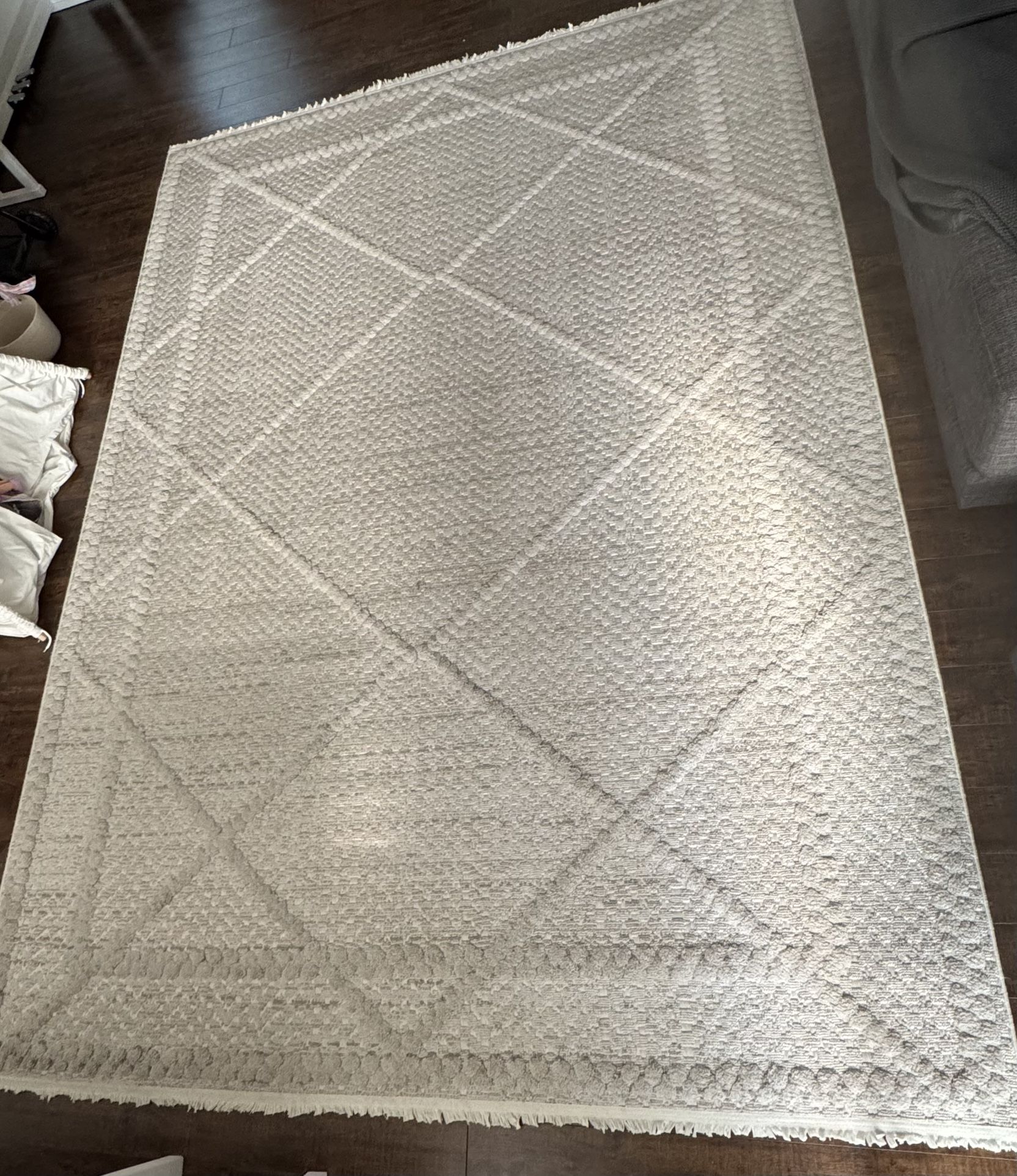 Neutral, Beige Rug