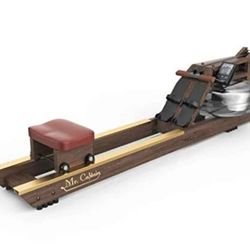 Mr. Captain Wooden Water Rower – Quiet, Smooth, Gym-Quality