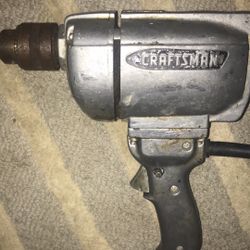 Vintage Craftsman Drill