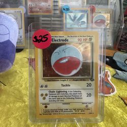 Pokemon Card Electrode Holo 