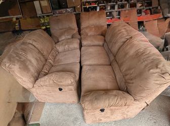 SOFA, LOVESEAT & 2 RECLINERS
