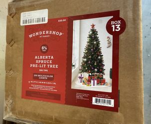 6 1/2 FT PRE LIT CHRISTMAS TREE