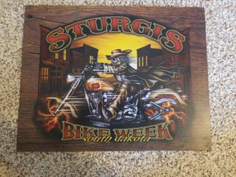 Sturgis Bike Week South Dakota 2006 Tin Metal Sign - Sturgis Wild Bill 05 #1398