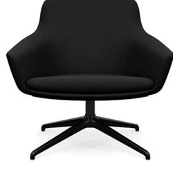 Black Mid Back Chair