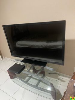 Tv and Tv stand