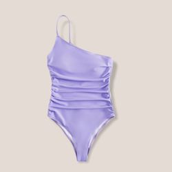 One Piece Lavender Swimsuit