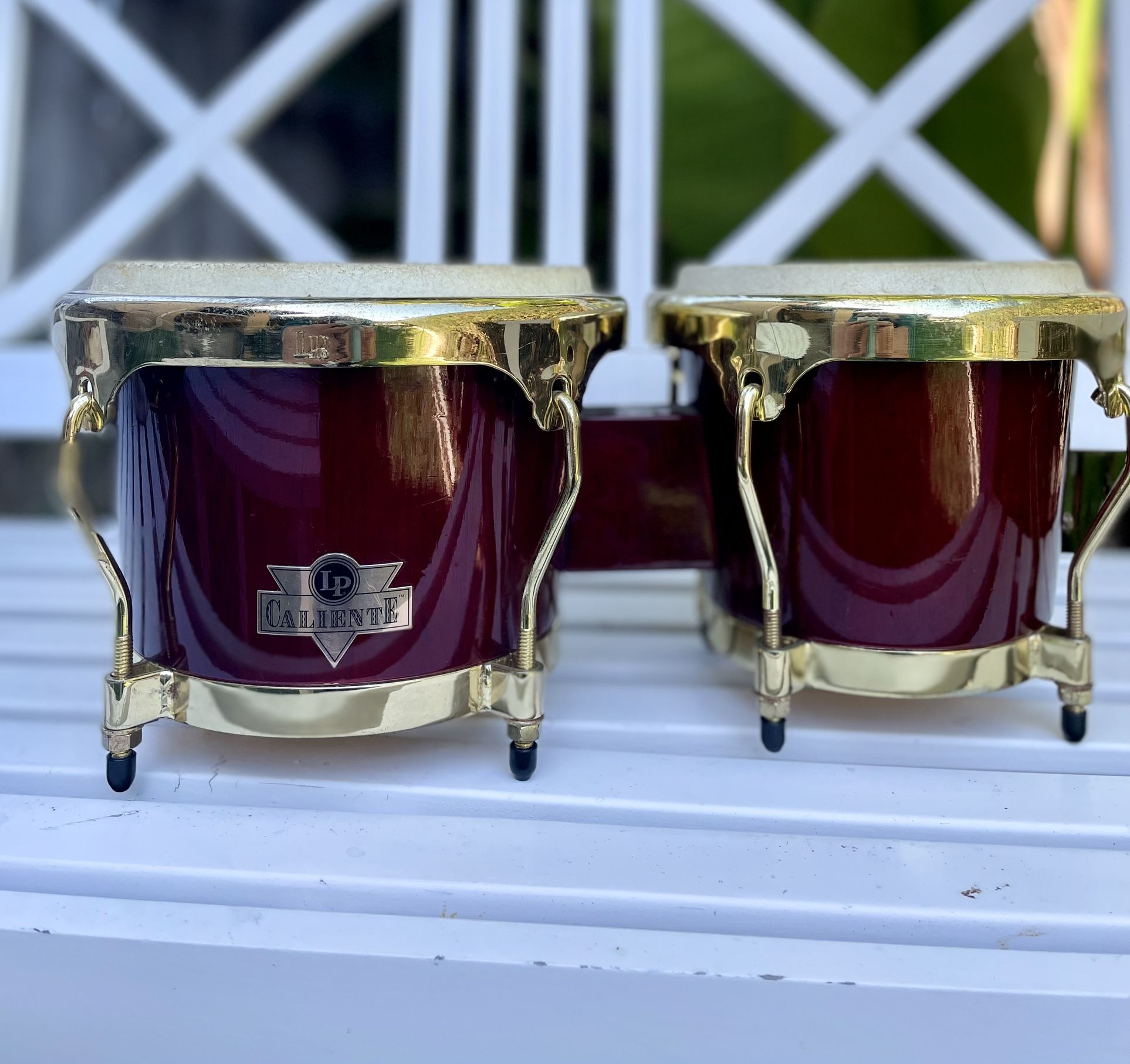 LP Caliente Bongo drums Used Good Condition 6.75” x 8”