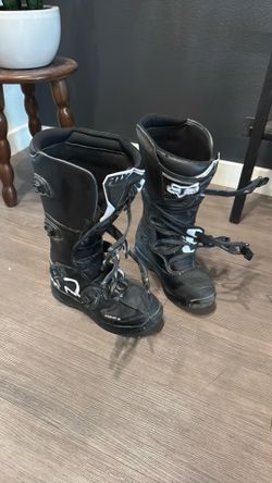 Fox Racing Boots Youth Size 8