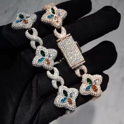 Moissanite Bracelet (Passes Diamond Tester)