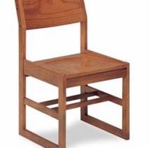 (10) COMMUNITY Class Act Library Chairs - 18"H , Oak Color Butterscotch 