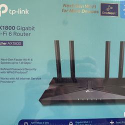 Wi-Fi 6 Router AX1800