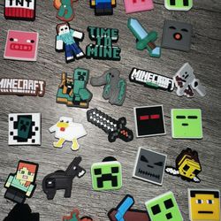 Minecraft Croc Charms All New!! 