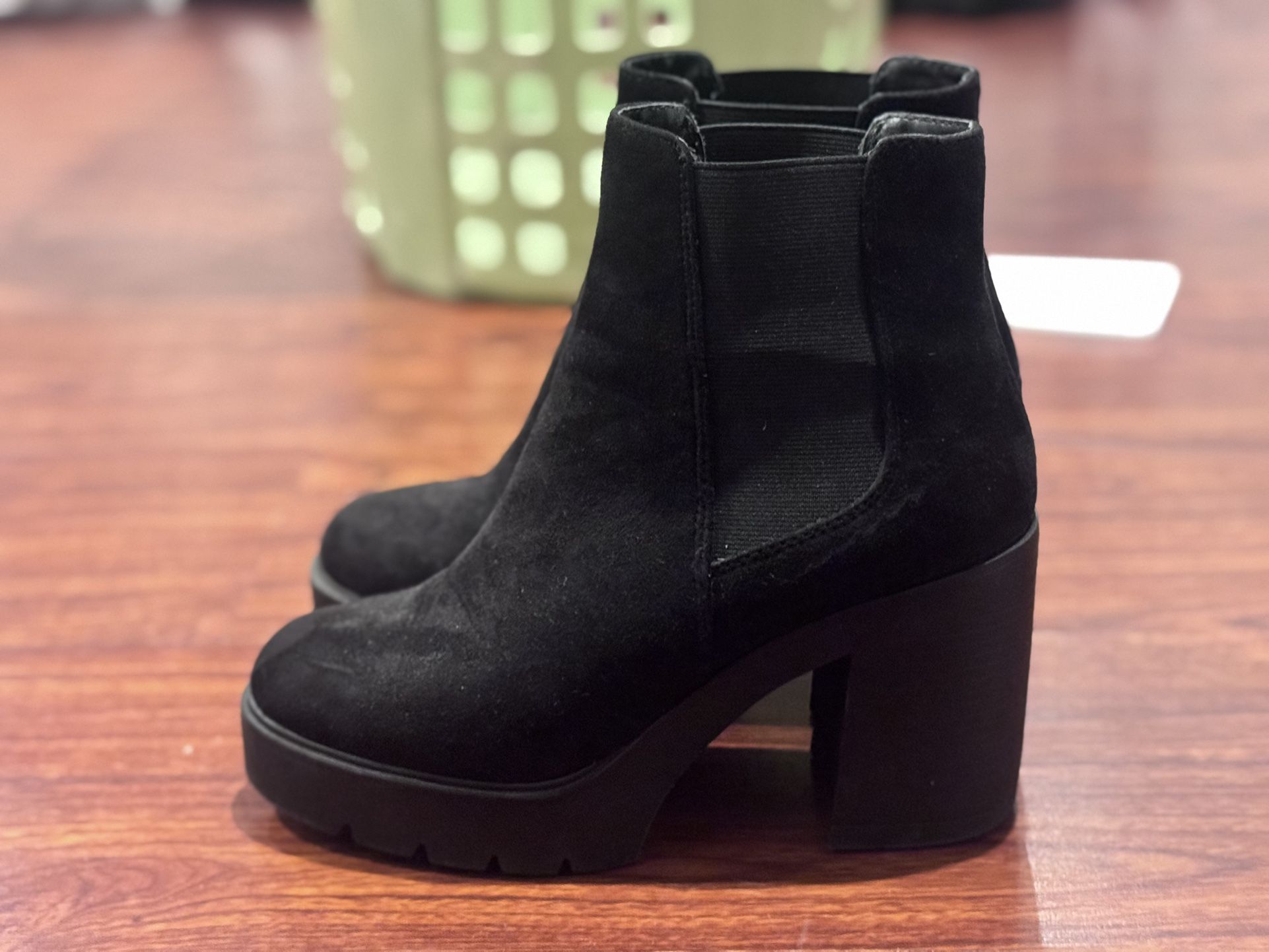 Black Boot Heels