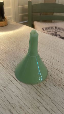 Jadeite Funnel, Antique
