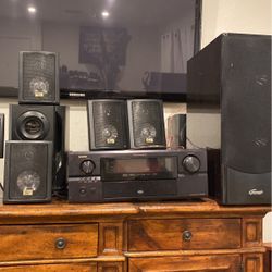 Wired Speakers With Amplifier 