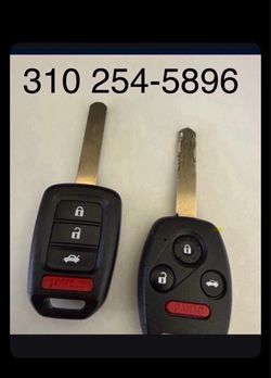 Honda Accord Civic Keys Cut And Programmed On Site llaves Y Controles Con Programacion