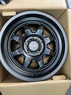 17”x8.5” ICON ALLOYS WHEELS FOR SALE!!!!