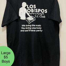 D.J. Club Boys Shirt  Size L