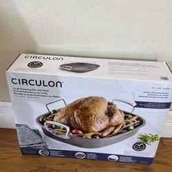 *NEW* Circulon non-stick Oval Roaster (msrp $69)