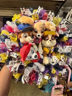 PAW Patrol Decorative Wreath with Plush Characters