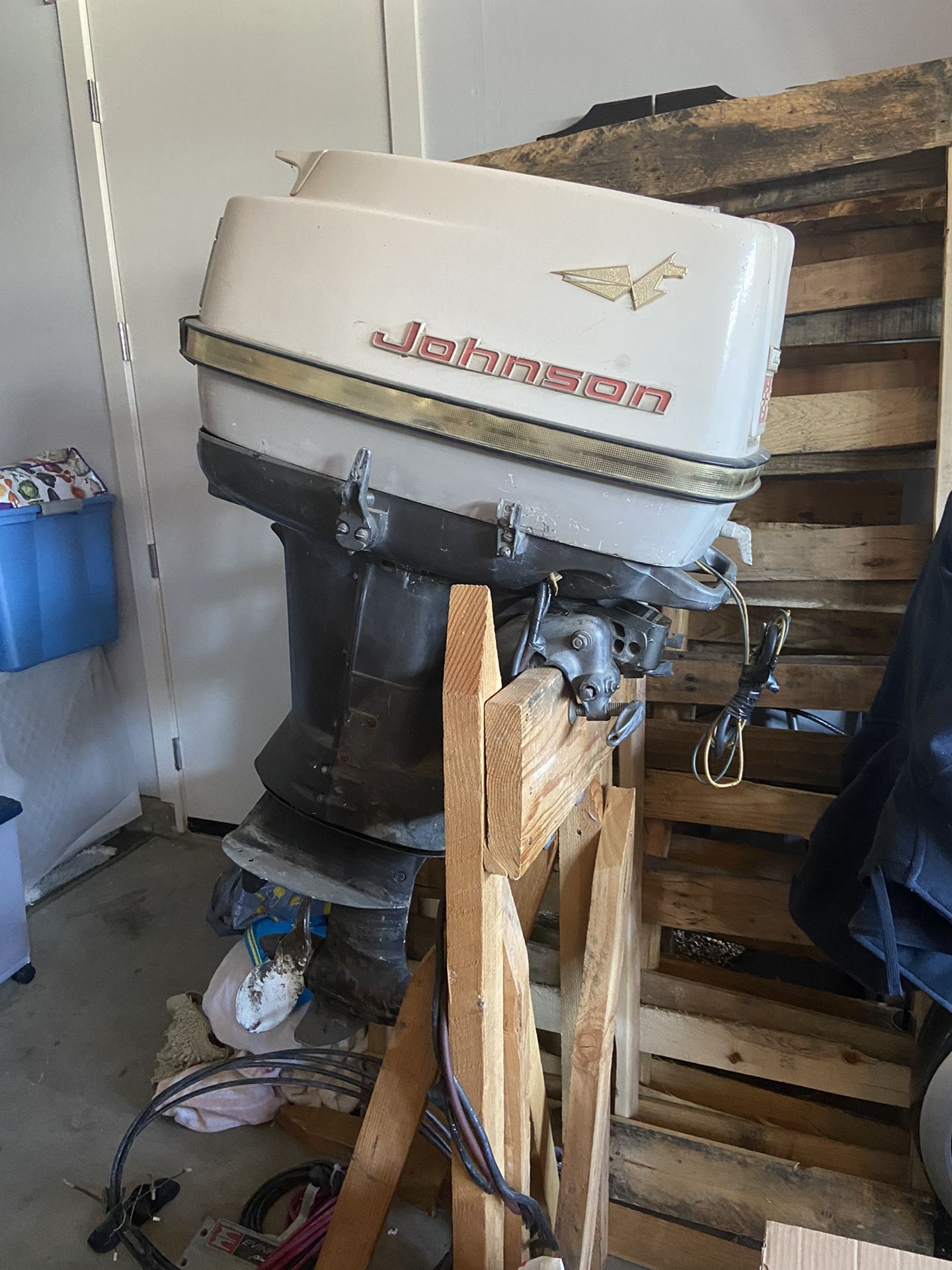 Johnson Evinrude 55hp Outboard Motor