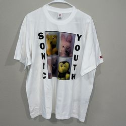 Sonic Youth Levi’s Vintage Style NEW T Shirt XL Plushes Mike Kelley